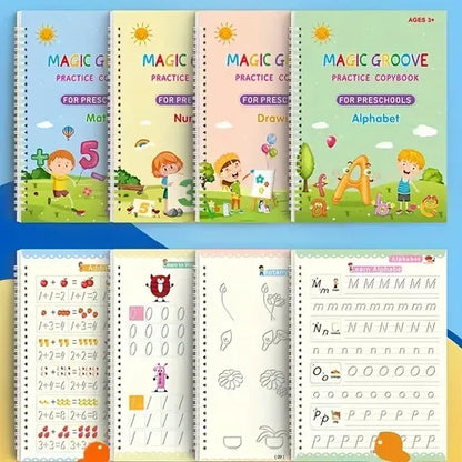 Set Cuaderno Magic Caligrafía