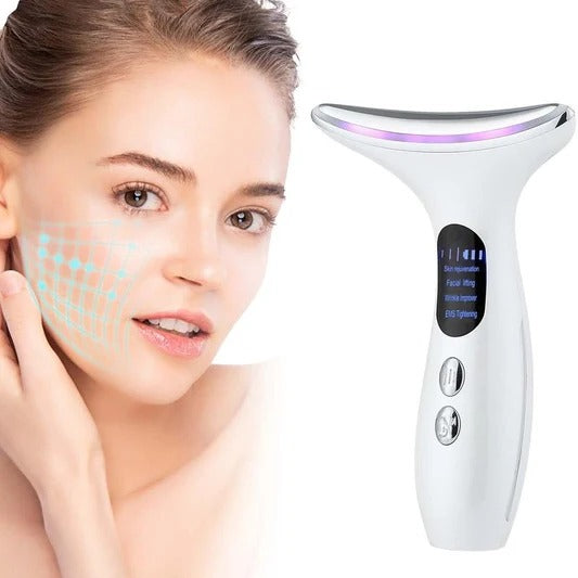 Masajeador Facial y Cuello LED